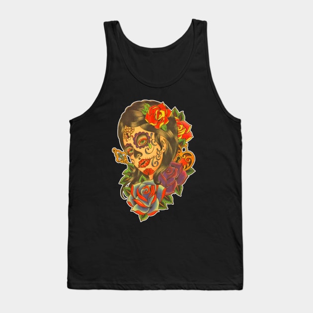 Tattoo Style Design Tank Top by tattoodesigns